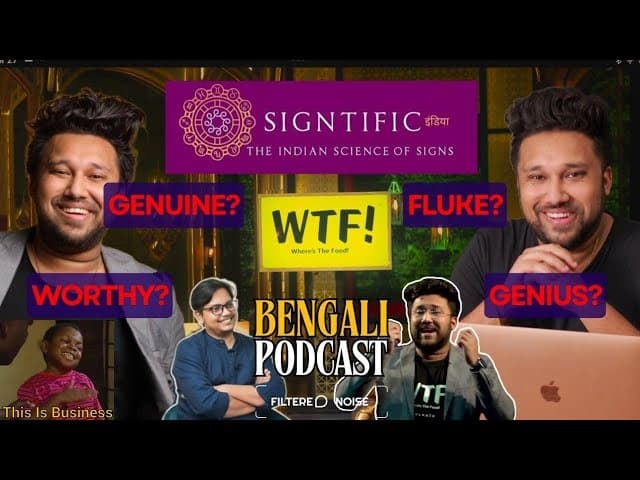 Sayan Chakraborty | Founder of WTF & Signtific India | A perfect businessman or just a fluke?